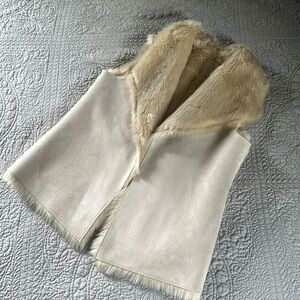 LOFT Reversible Fur Vest